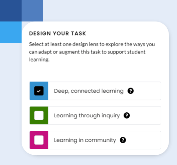 Screenshot of design tool