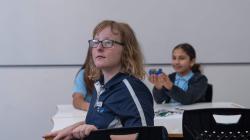 Students listening