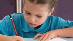 Student writing